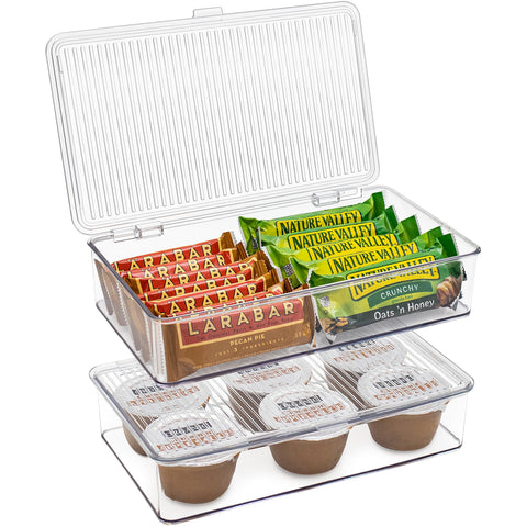 Pantry Storage Bins for with Hinged Lids Pantry Storage Bins for with Hinged Lids