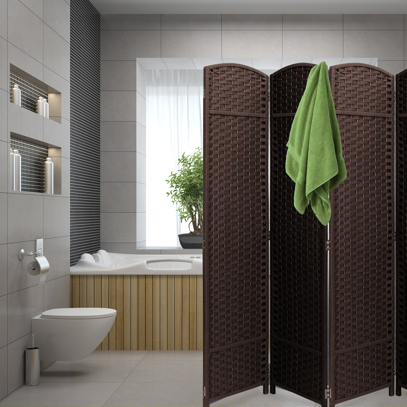 room divider, 8 panels, double hinged, portable room divider, 8 panels, double hinged, portable