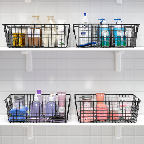 Iron Storage Basket (4 Pack) Iron Storage Basket (4 Pack)