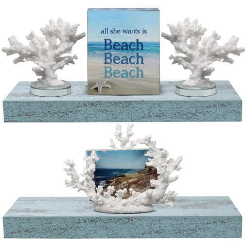 Coastal Floating Shelves (2 Pack) Coastal Floating Shelves (2 Pack)
