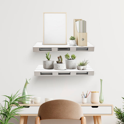 Farmhouse Floating Shelves (Set of 2) Farmhouse Floating Shelves (Set of 2)