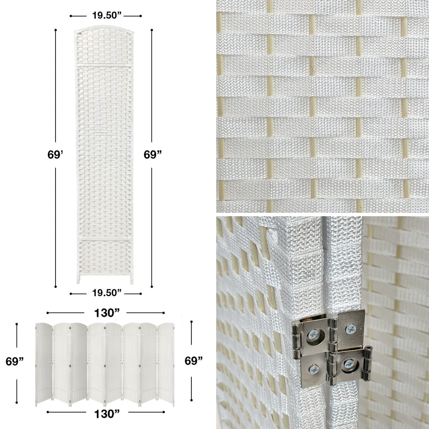 room divider, 8 panels, double hinged, portable room divider, 8 panels, double hinged, portable
