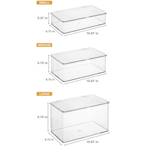 Pantry Storage Bins for with Hinged Lids Pantry Storage Bins for with Hinged Lids