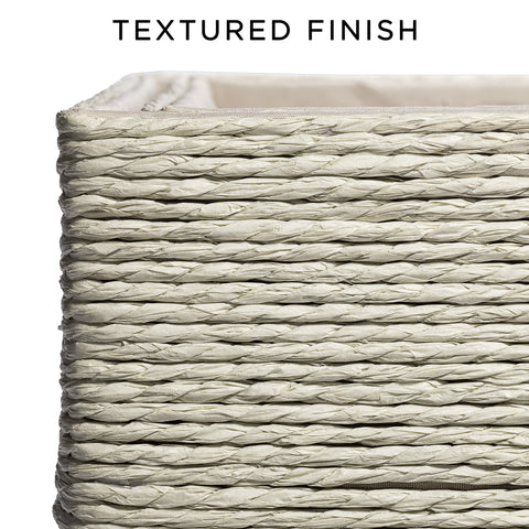 Rope Storage Baskets Woven Paper (Set of 4) Rope Storage Baskets Woven Paper (Set of 4)