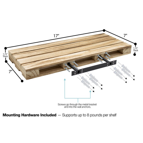 Farmhouse Floating Shelves (Set of 2) Farmhouse Floating Shelves (Set of 2)