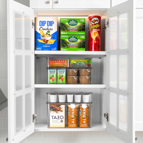 Pantry Storage Bins for with Hinged Lids Pantry Storage Bins for with Hinged Lids