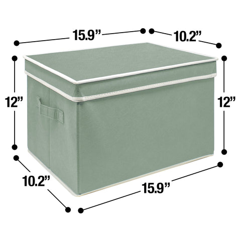 Storage Box Bins With Lid (Set of 3) Storage Box Bins With Lid (Set of 3)