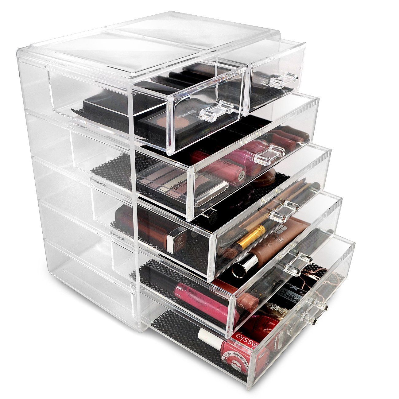 Spytte Bygger Erobring Medium Makeup Organizer - (4 large / 2 small drawers) – Sorbus Home