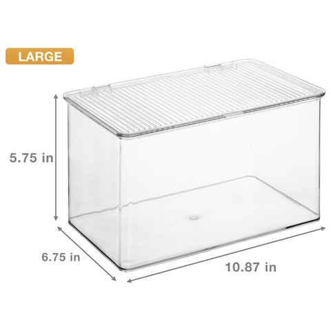 Pantry Storage Bins for with Hinged Lids Pantry Storage Bins for with Hinged Lids