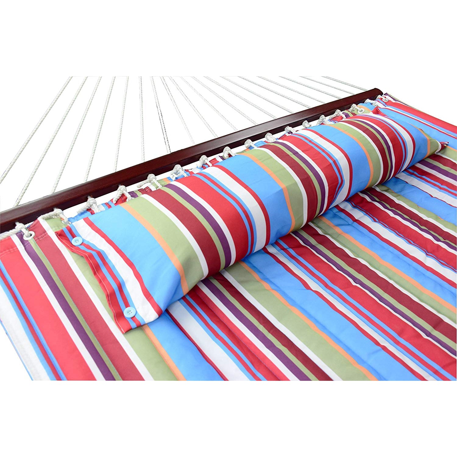 Hammock with Spreader Bars & Frame (Multi-color) - Sorbus Home Hammock with Spreader Bars & Frame (Multi-color) - Sorbus Home
