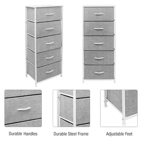 5 Drawer Tower Nightstand 5 Drawer Tower Nightstand
