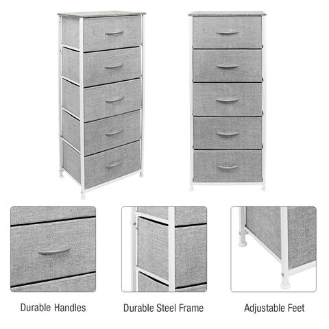 5 Drawer Tower Nightstand 5 Drawer Tower Nightstand