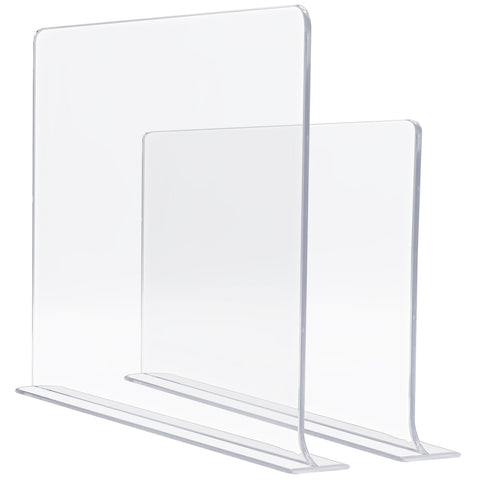 Acrylic Shelf Divider With Adhesive Acrylic Shelf Divider With Adhesive