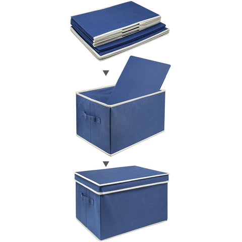 Storage Box Bins With Lid (Set of 3) Storage Box Bins With Lid (Set of 3)