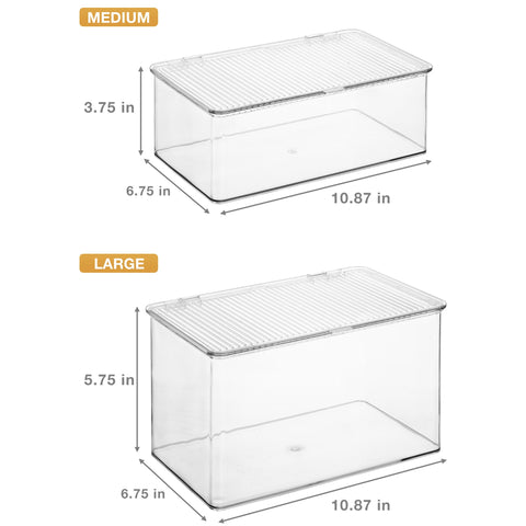 Pantry Storage Bins for with Hinged Lids Pantry Storage Bins for with Hinged Lids