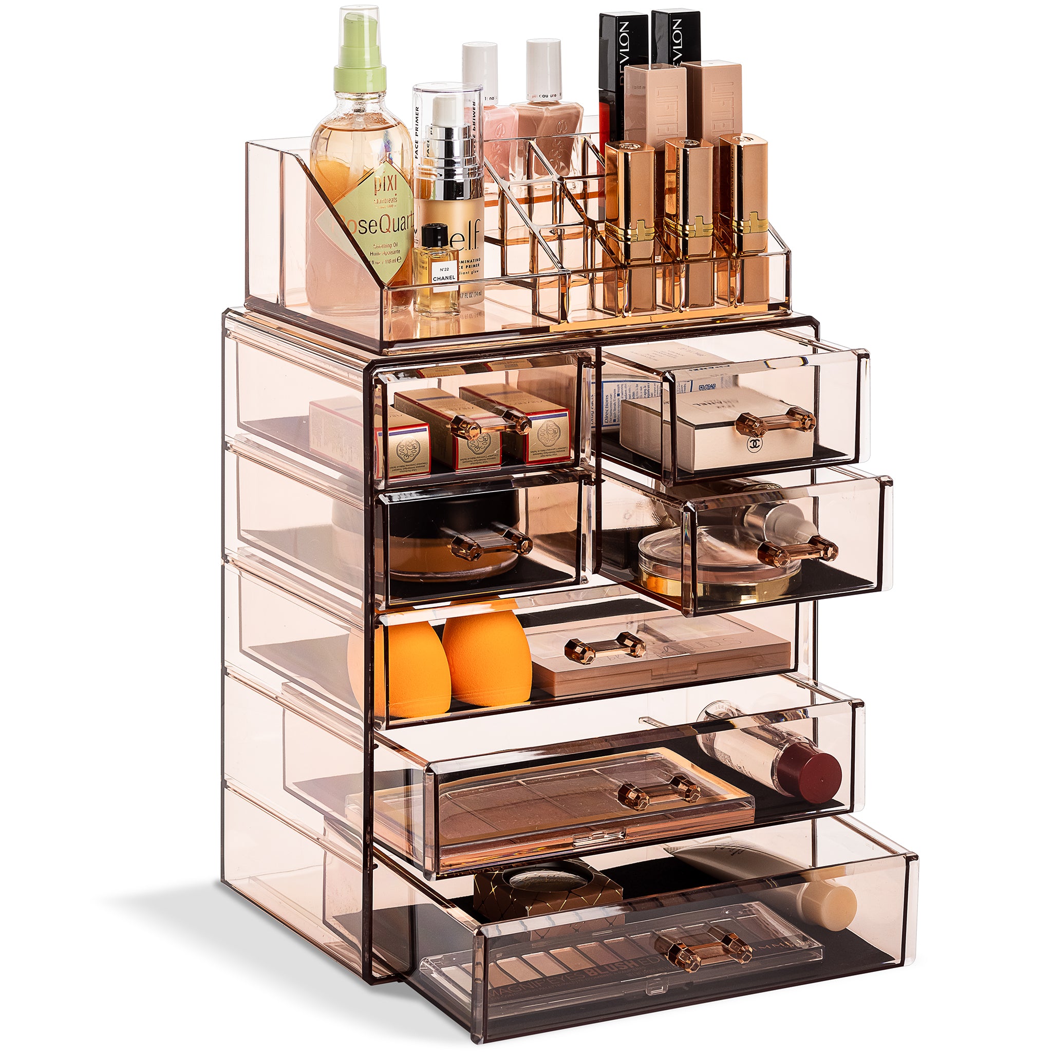 Extra Large Makeup Organizer Case - 3 Piece Set – Sorbus Beauty