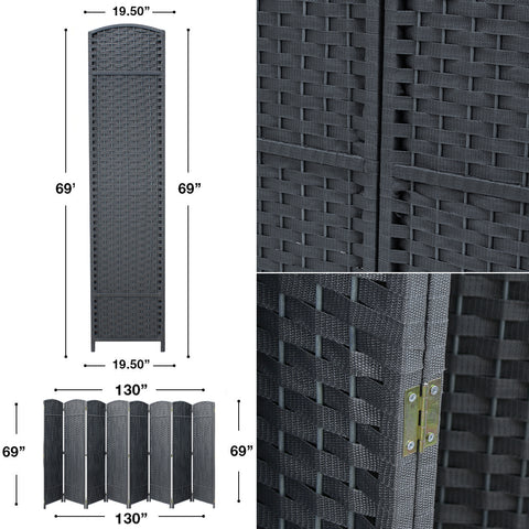 room divider, 8 panels, double hinged, portable room divider, 8 panels, double hinged, portable