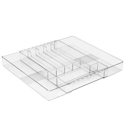 Expandable Kitchen Drawer Organizer & Utensil Tray