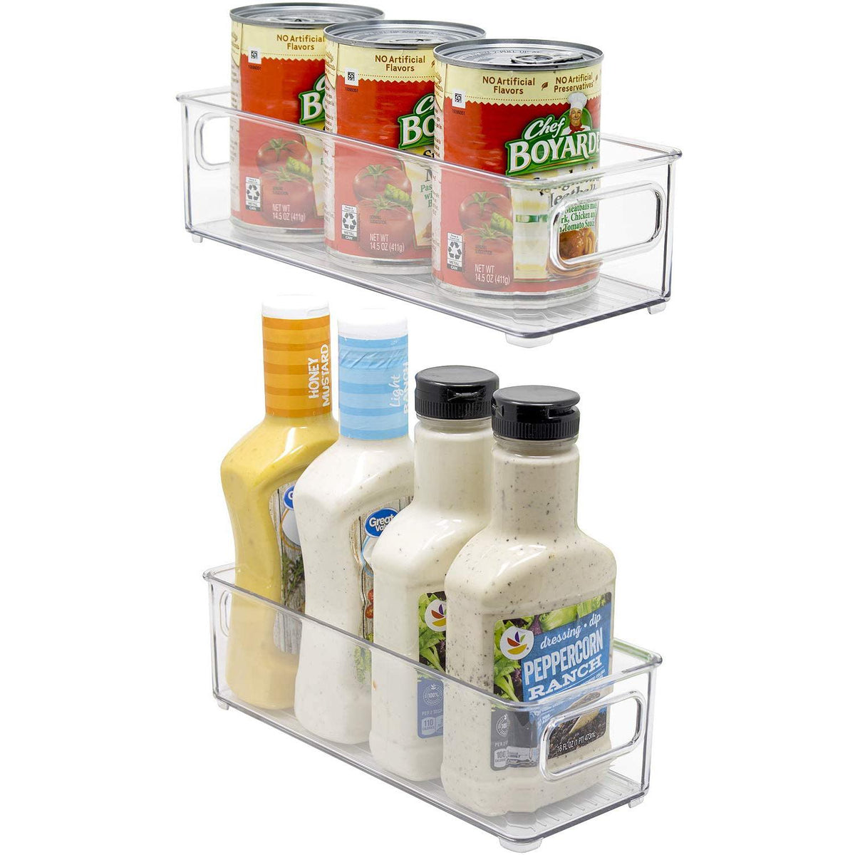 Narrow Pantry Container Bins - Sorbus Home