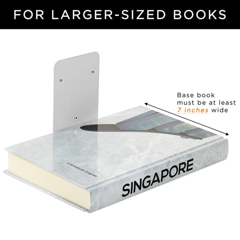 Invisible Floating Bookshelves