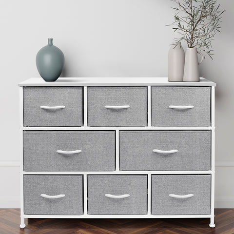 8 Drawer Dresser (Wood Top)