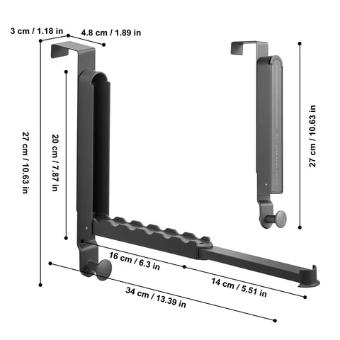 Foldable Over Door Hanger