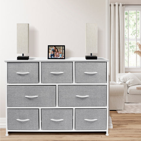 8 Drawer Dresser (Wood Top)