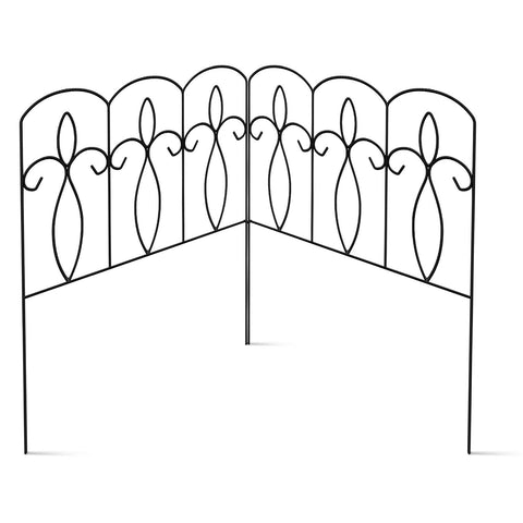 Garden Fence Panels (Set of 5)