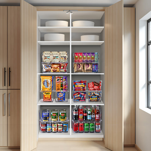 Open Front Storage Bins