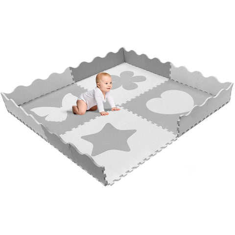 Floor Baby Play Mat Interlocking Set (4 Pc)