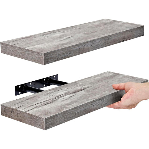 Rustic Floating Shelf (Set of 2)