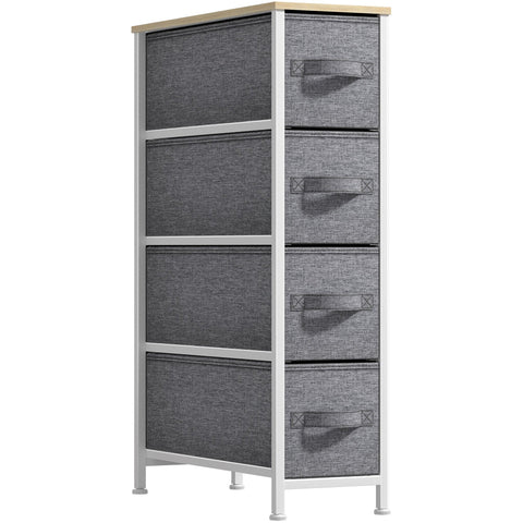 4 Drawer Narrow Storage Tower