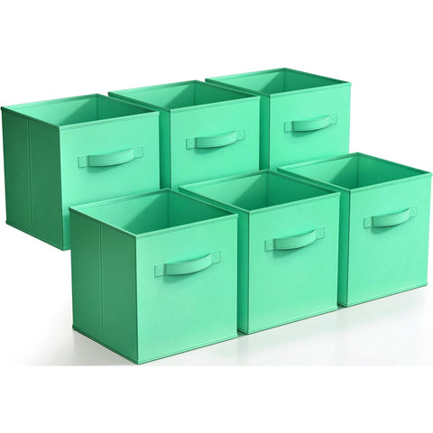 11" Cube Storage Bins (6 Pack)