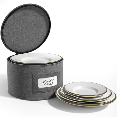 China Storage Saucer Plate Container Dinnerware Organizer (1 Piece)