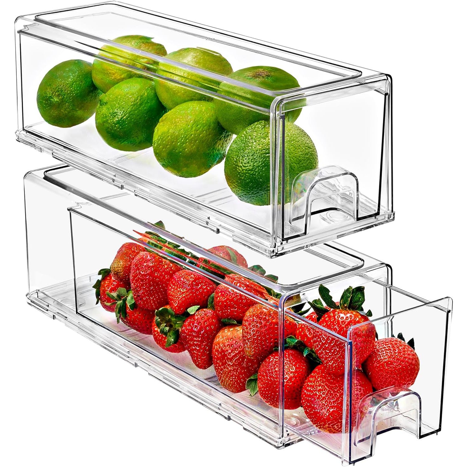 Sorbus Acrylic Pull Out Drawer Organizers