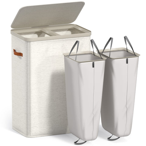Collapsible Laundry Hamper with Lid - Sorbus Home