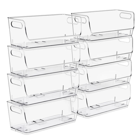 Open Front Storage Bins