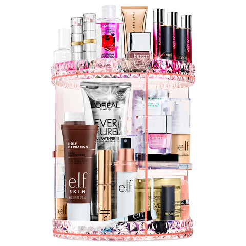 360° Makeup Organizer Carousel