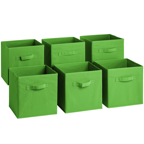 11" Cube Storage Bins (6 Pack)