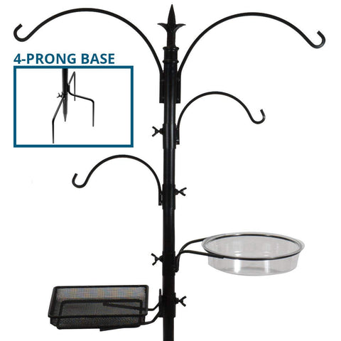 Bird Feeding Bath Station (4 Prongs)