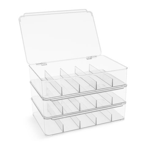 Plastic Stackable Storage Organizers