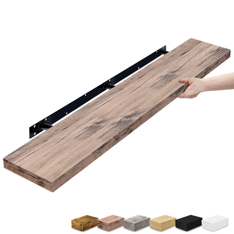 55-Inch Extra Long Floating Shelf (1-Piece)