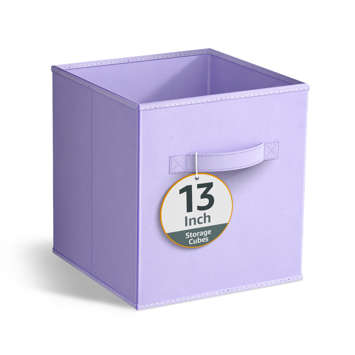 13" Large Cube Storage Bin (Single Pack Pastels) - Sorbus Home
