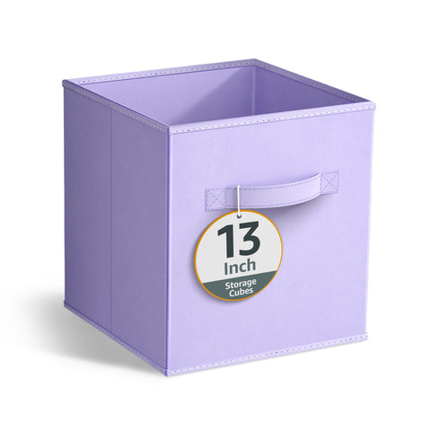 13" Large Cube Storage Bin (Single Pack Pastels)