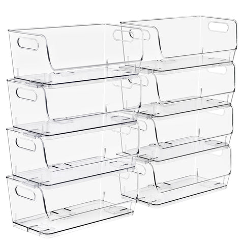 Open Front Storage Bins