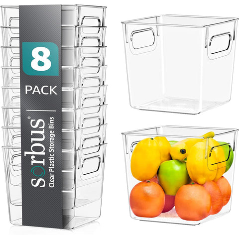 Fridge Storage Drawers (8 Pack)