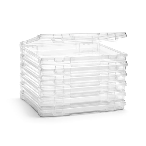 Portable Project Thin Case (6 Pc Clear)