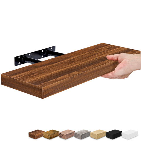 Wall Mounted Floating Shelf (1-Piece)