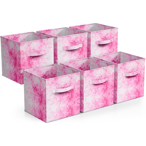 11" Cube Storage Bins (6 Pack)