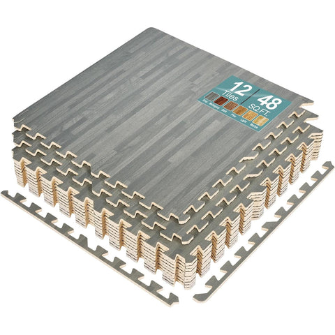 Floor Mat Interlocking Set (12 Pc)
